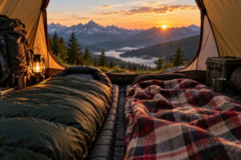 Sleeping Bag vs Blanket: What Should You Take Camping?